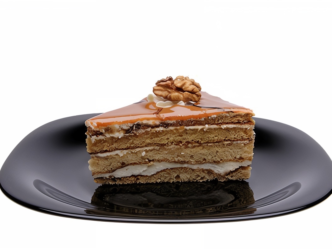 Nut Cake with Condensed Milk