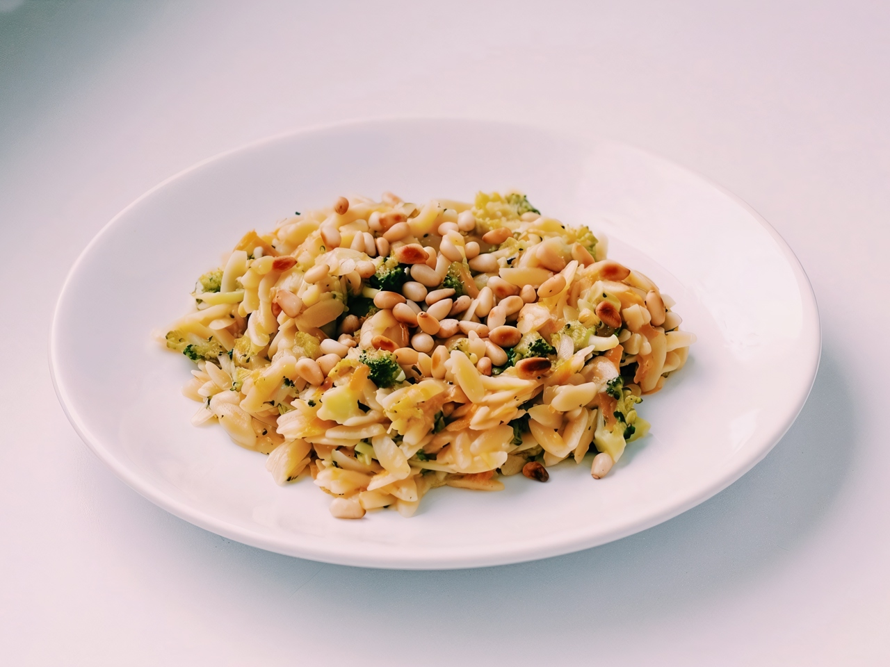 Orzotto with Broccoli