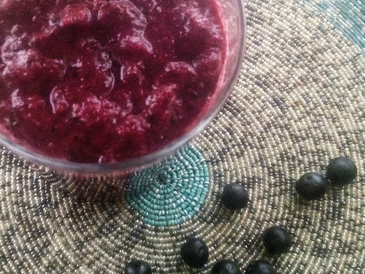 Autumn Fruit and Berry Smoothie