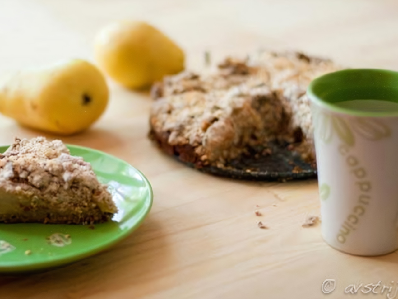 Autumn Pear Pie