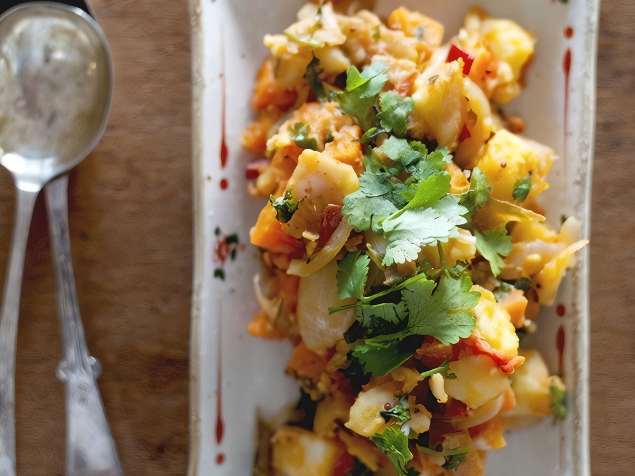 Spicy Potato with Carrots