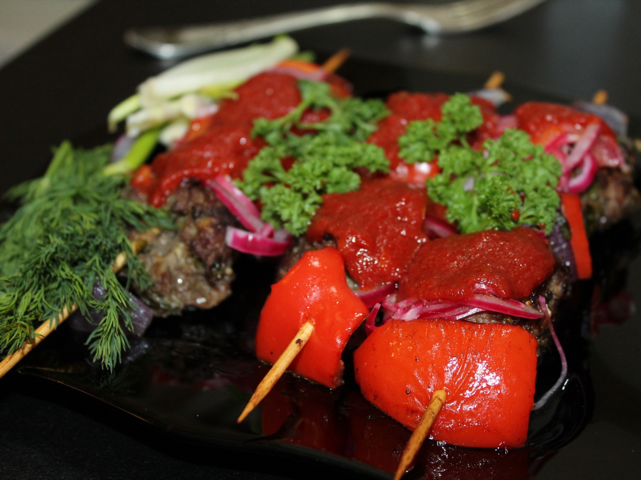 Spicy Sauce for Luleh Kebab