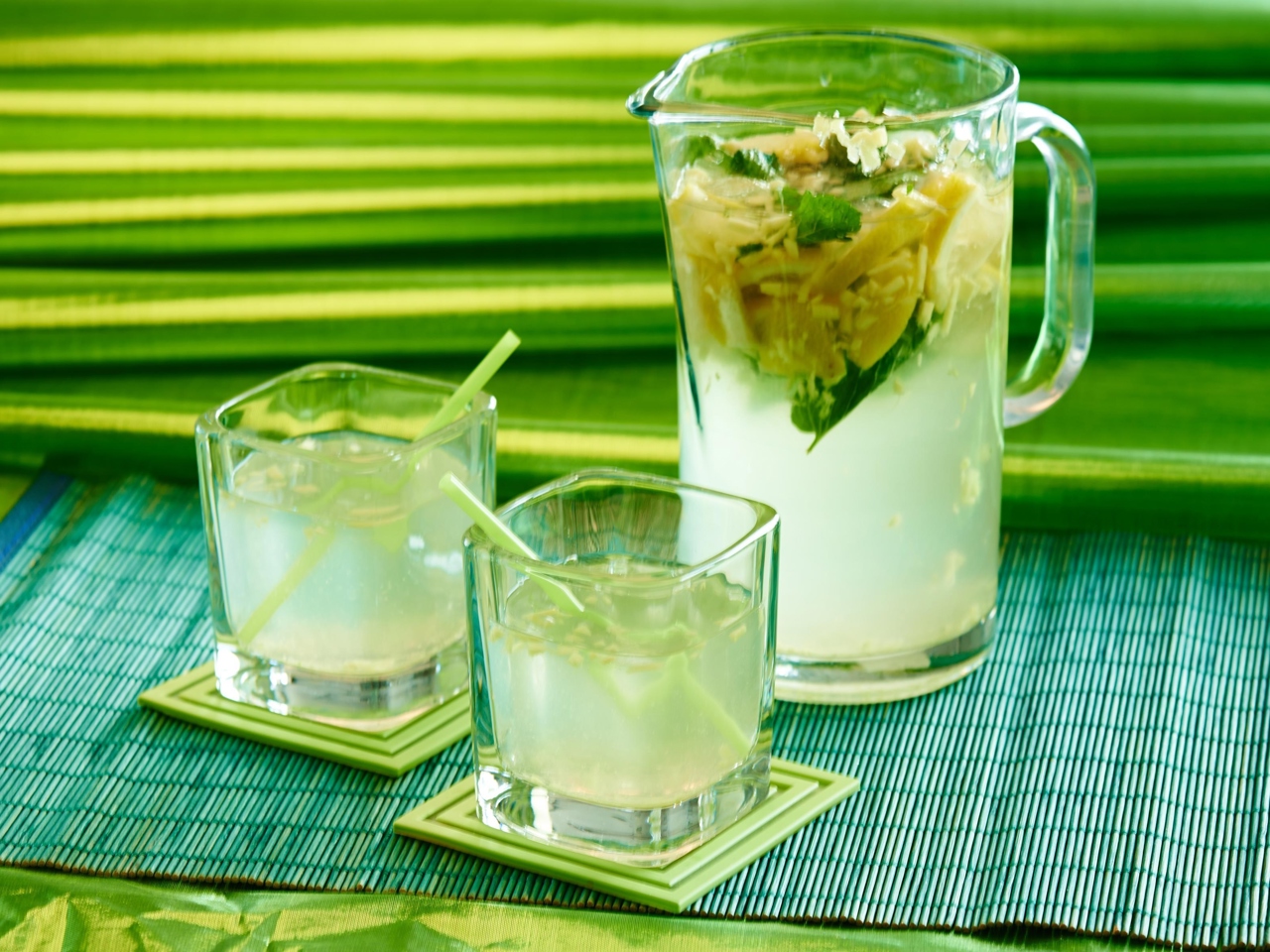 Refreshing Mint-Ginger Lemonade
