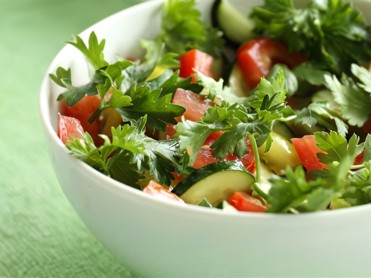Vegetables with Cheese and Herbs