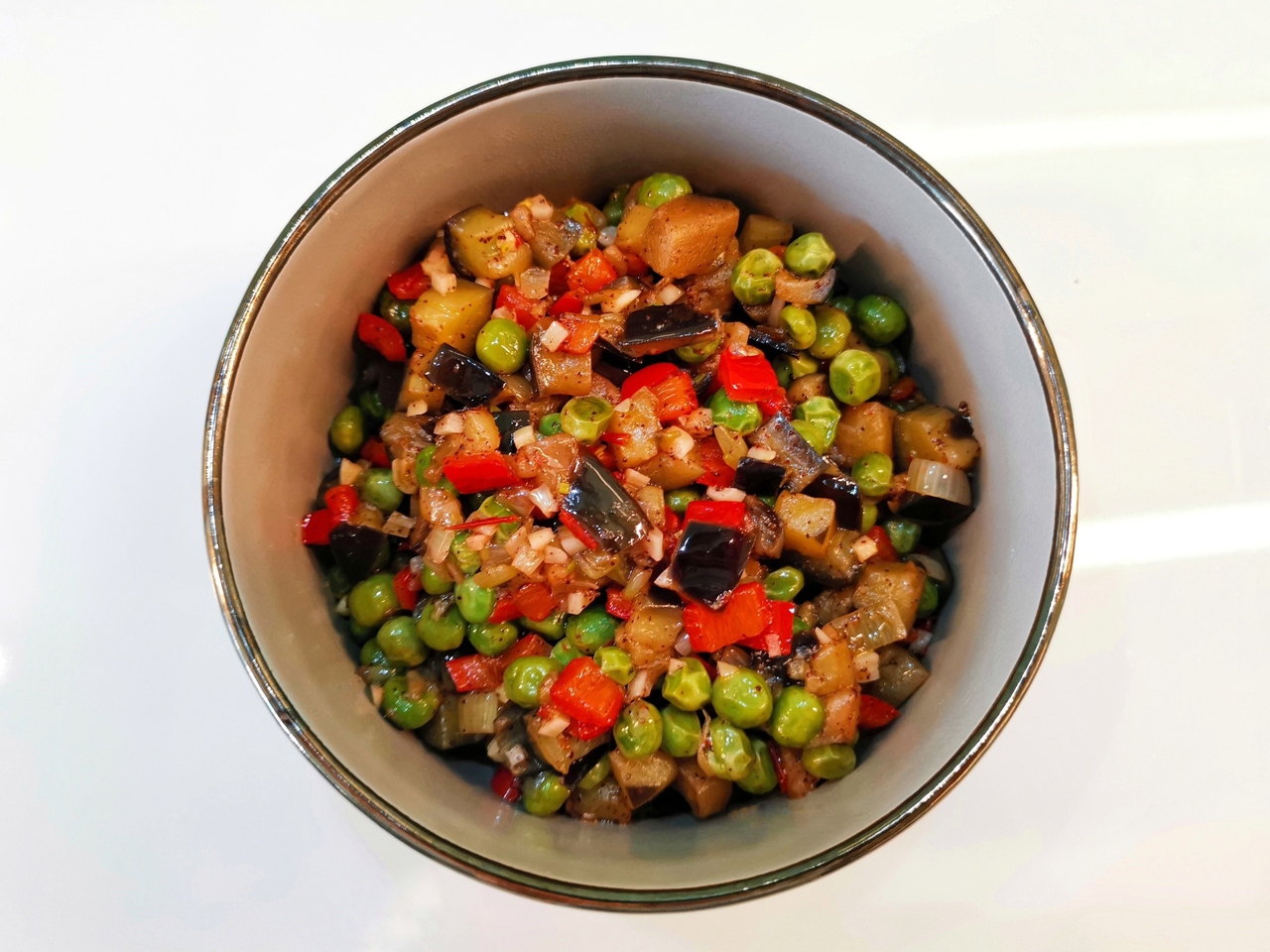 Vegetable Stew with Sour Cream
