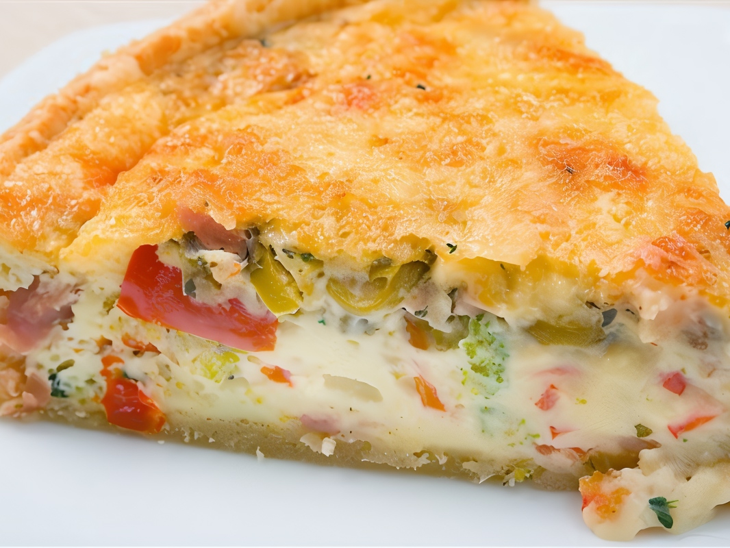 Vegetable Pie with Parmesan