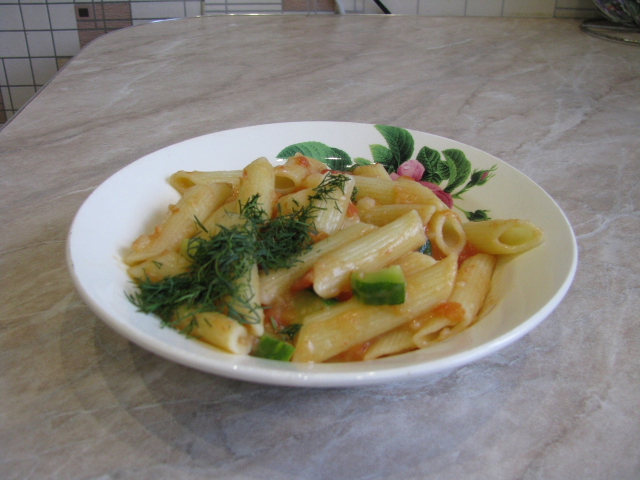 Syzran-Style Vegetable Sauce with Pasta Recipe by John Smith