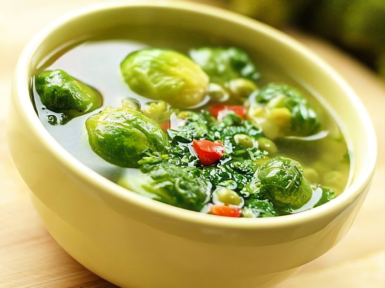 Vegetable Soup with Ginger