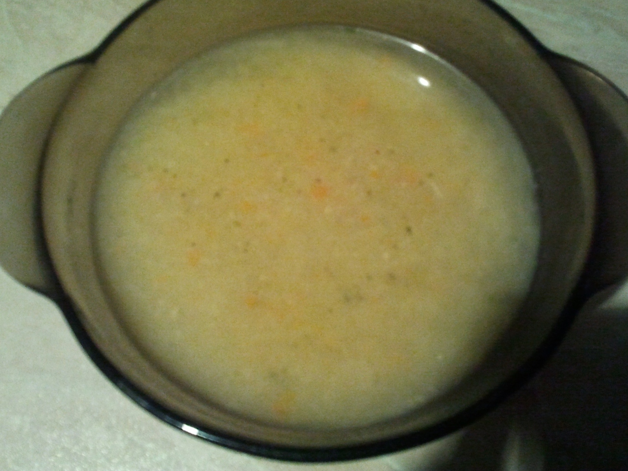 Vegetable Puree Soup with Chicken