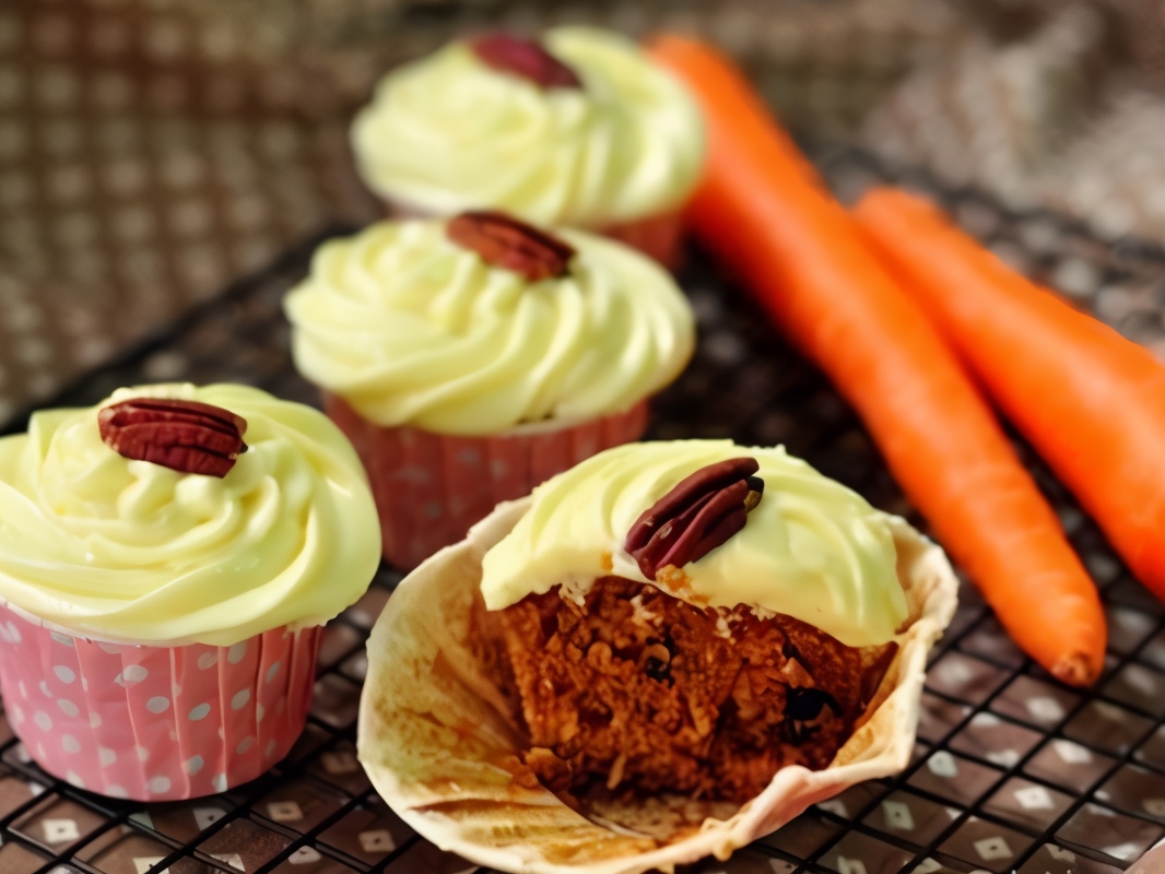 Oatmeal Mini Muffins with Carrots and Beets