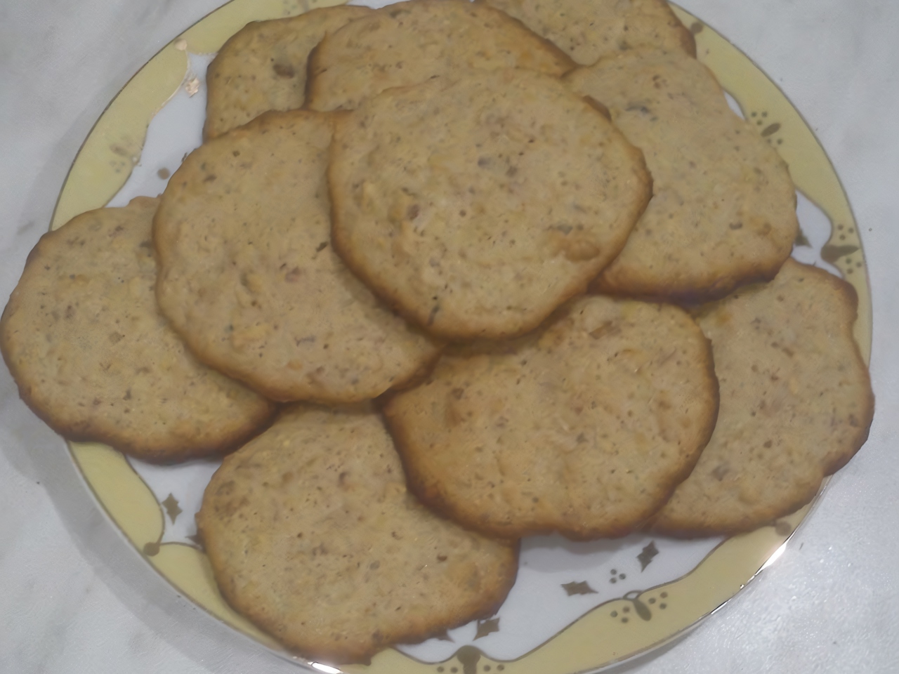 Oatmeal Cookies with Walnuts