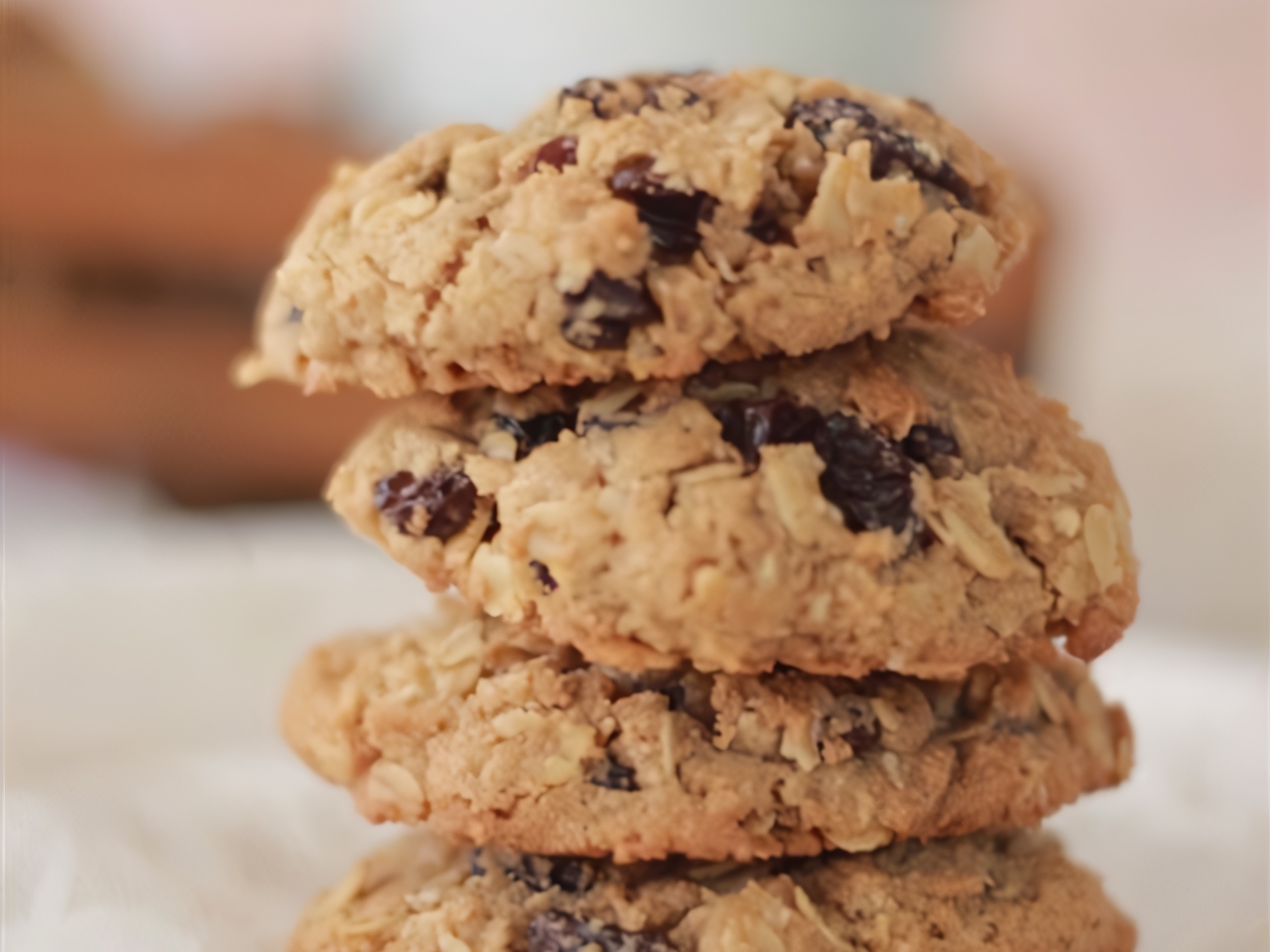 Oatmeal Cookies with Rum Raisins