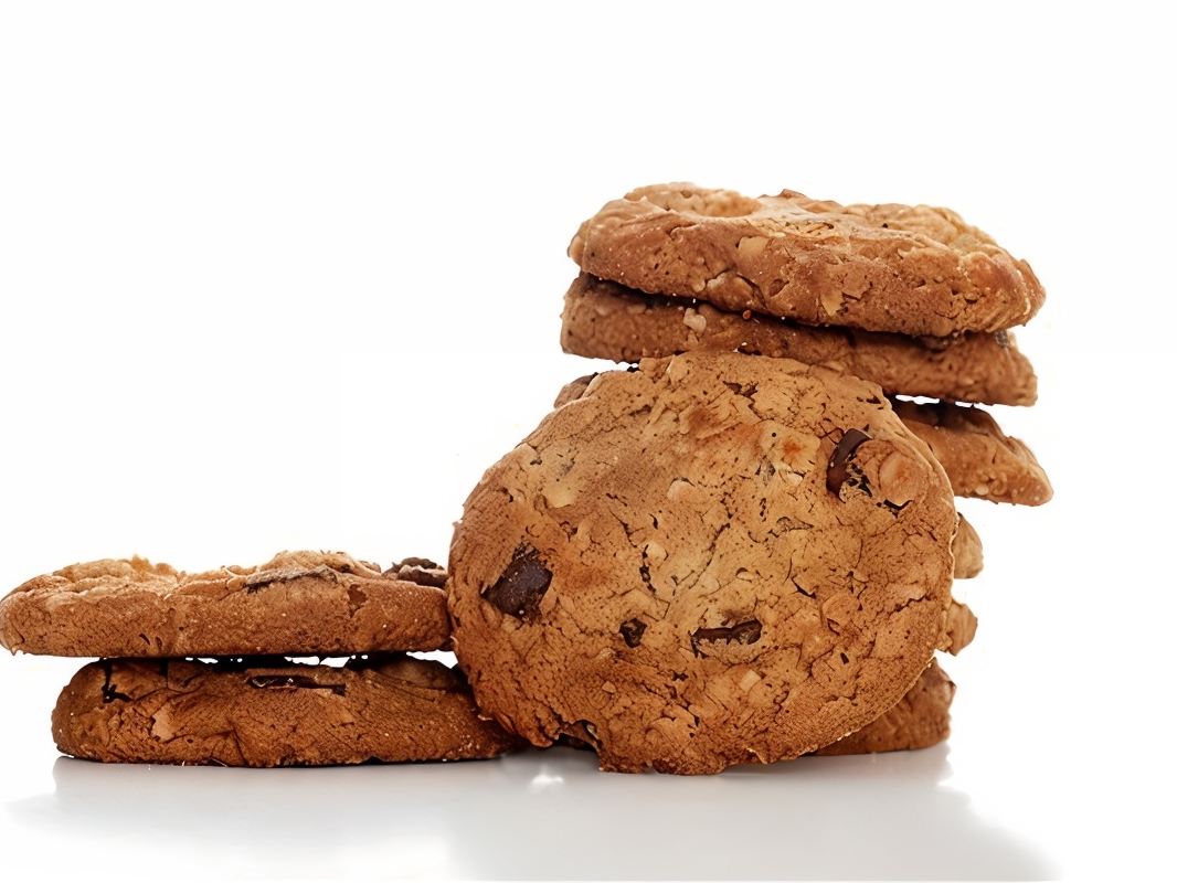 Oatmeal Cookies with Chocolate and Cherries