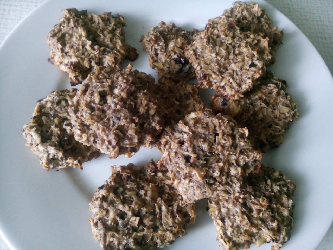 Oatmeal Cookies with Orange and Dark Chocolate