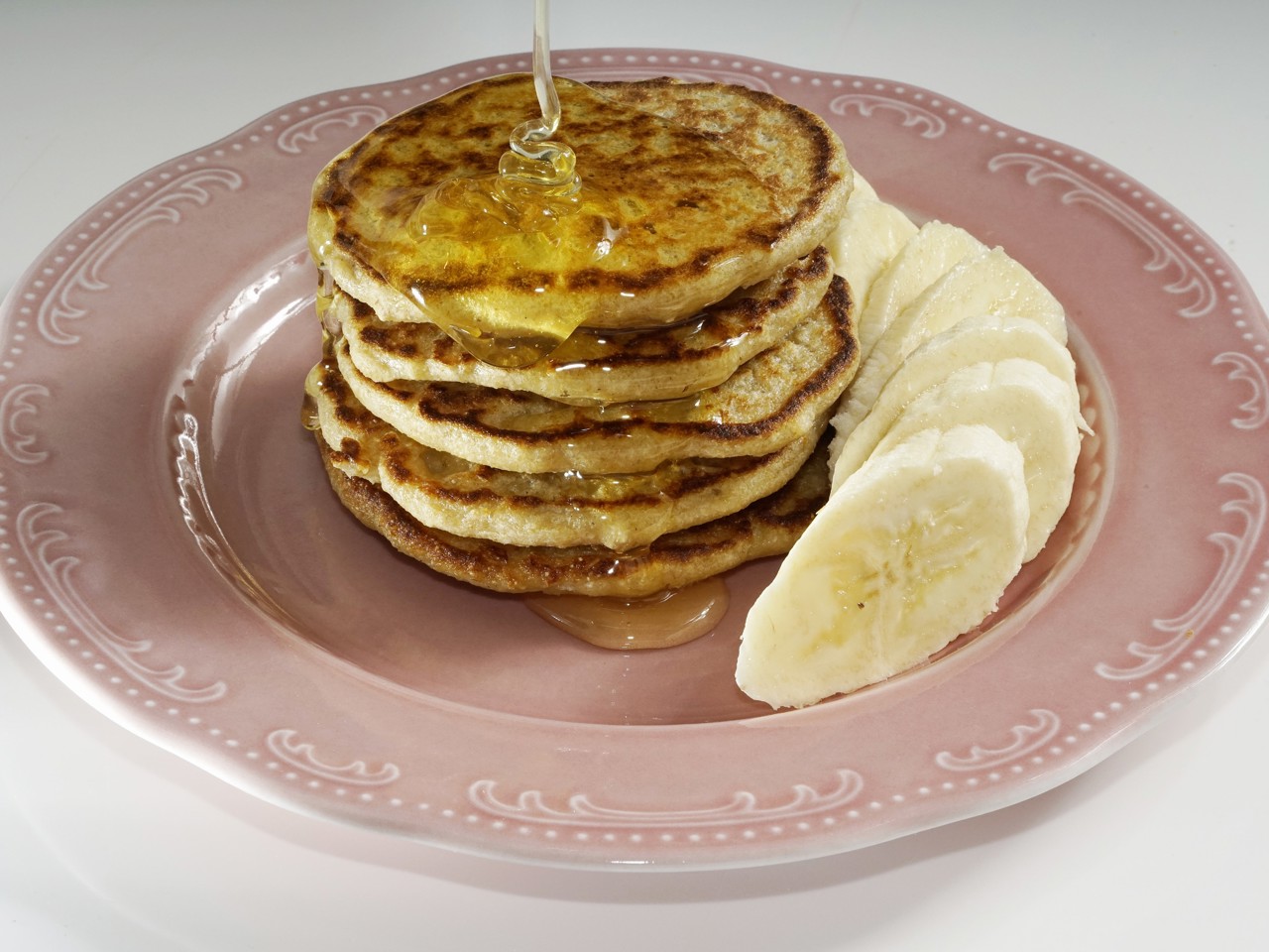 Oatmeal Pancakes with Orange Zest