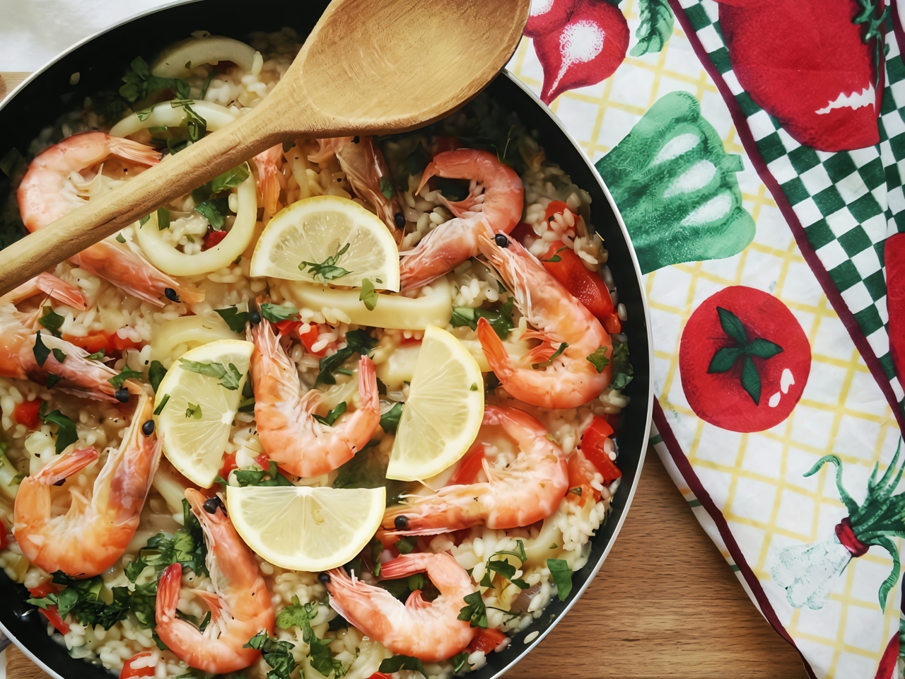 Seafood Paella (Paella de Marisco)