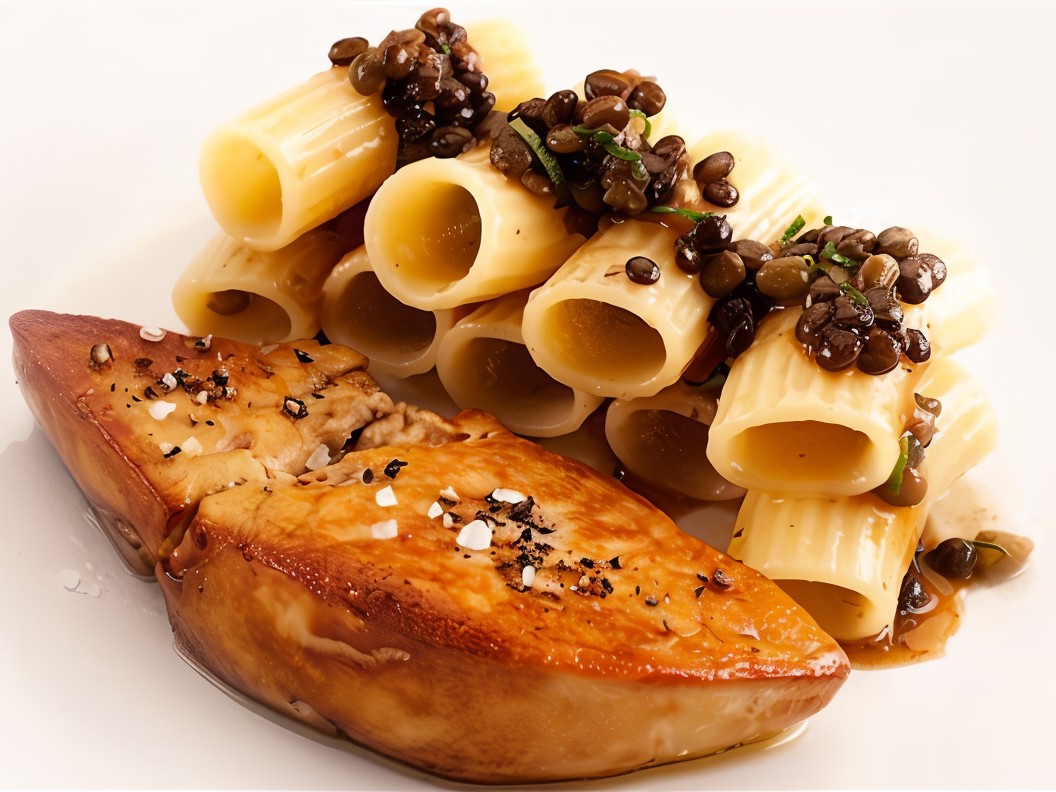 Paccheri with Foie Gras
