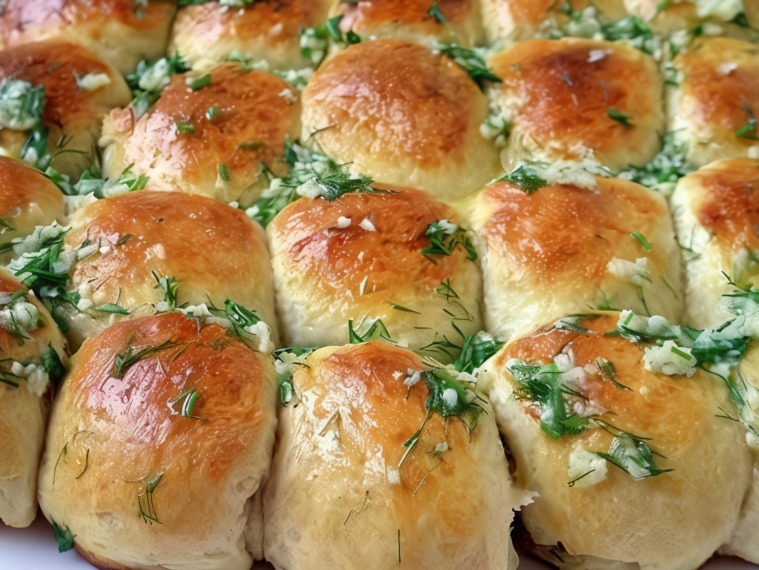 Garlic Sauce Dumplings