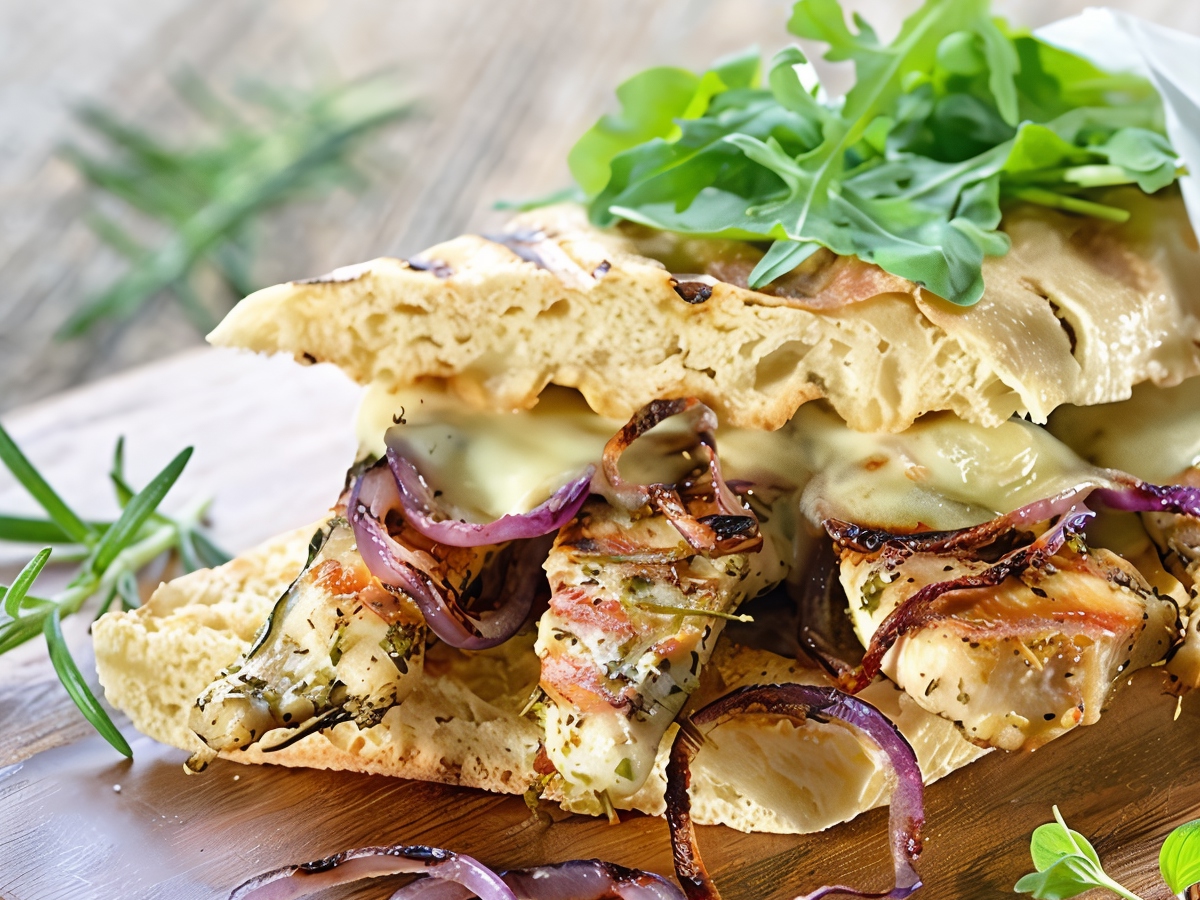 Grilled Chicken Panini