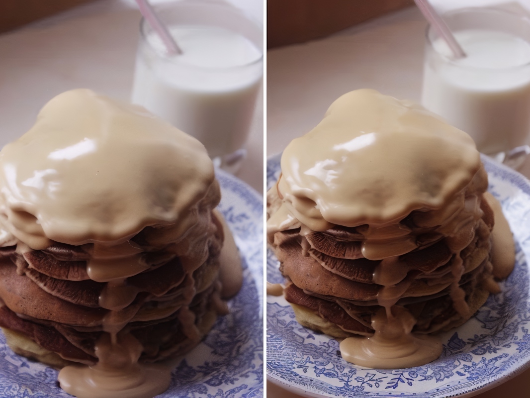 Pancakes with Cream