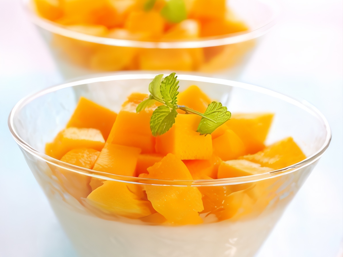 Ricotta Parfait with Mango and Lime