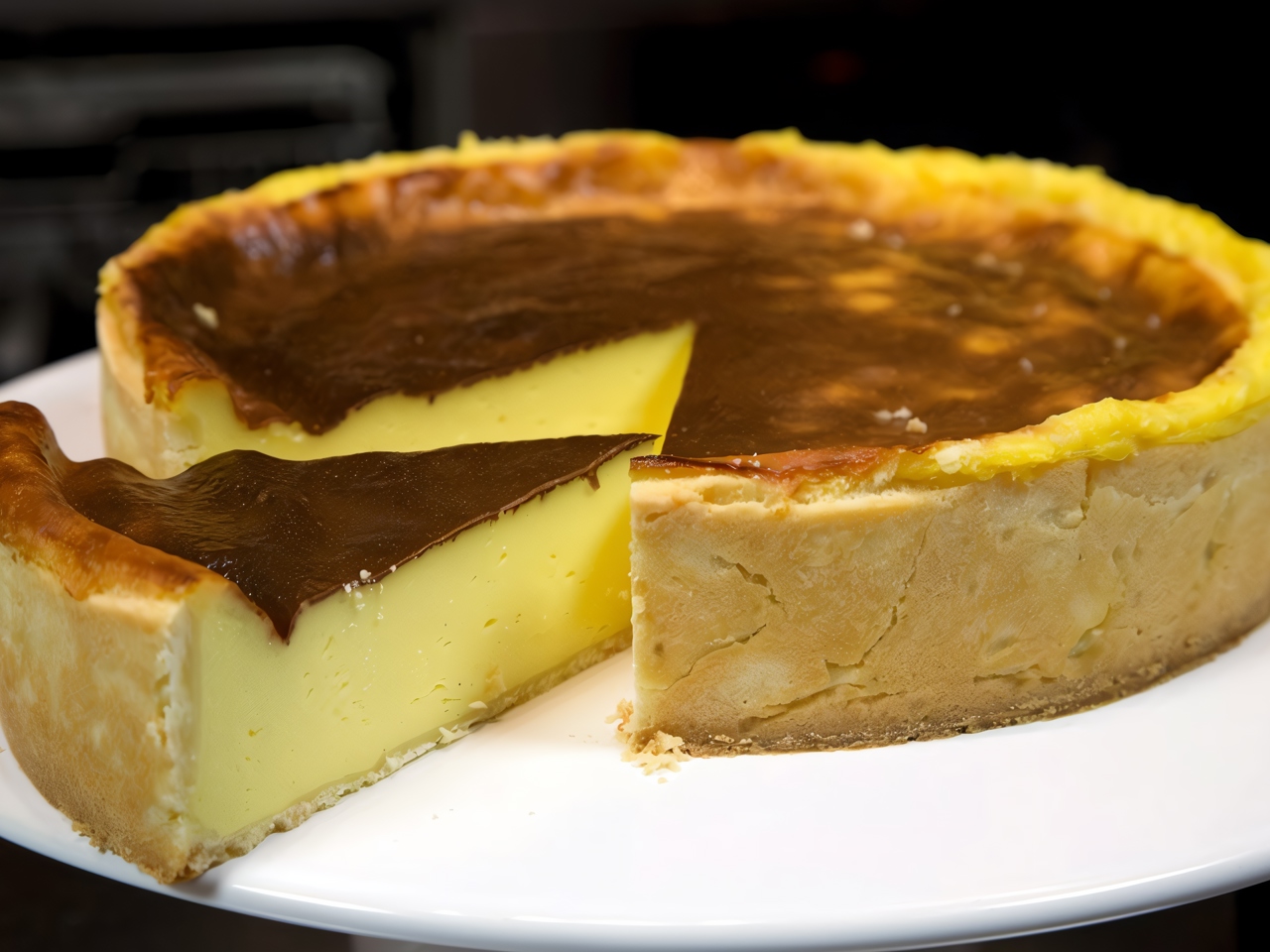 Parisian Custard Flan (Flan Pâtissier)