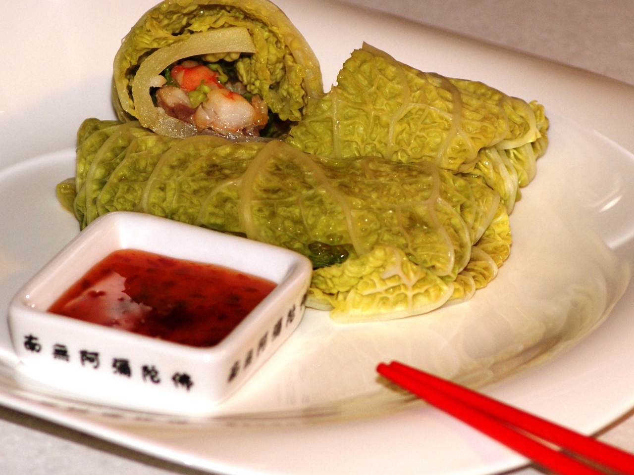 Steamed Fish with Shrimp