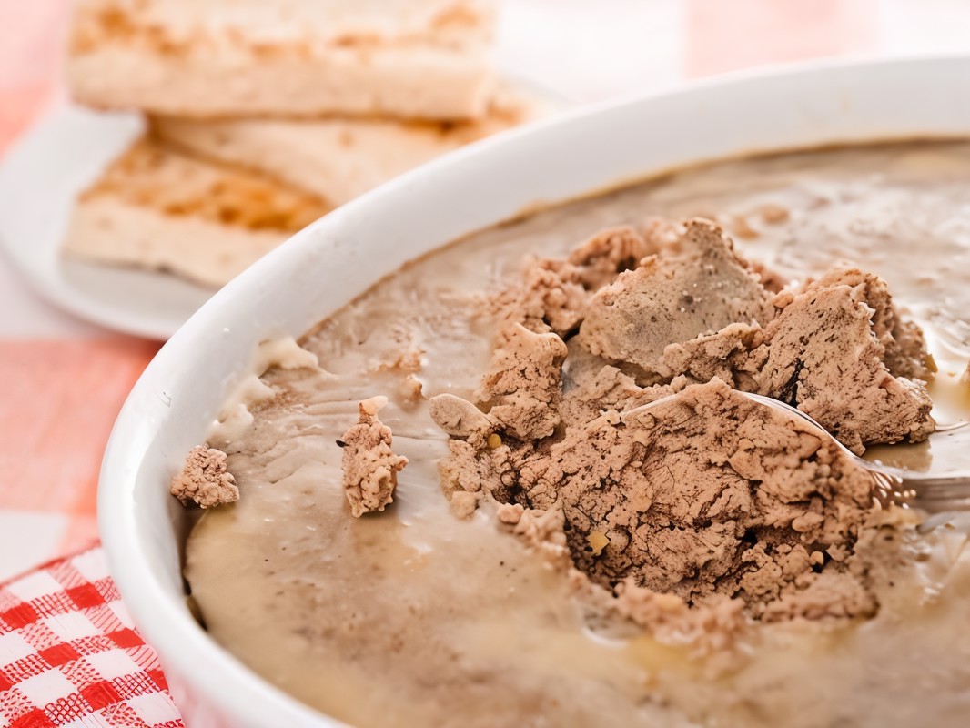 Chicken Liver Pâté with Cheese and Garlic