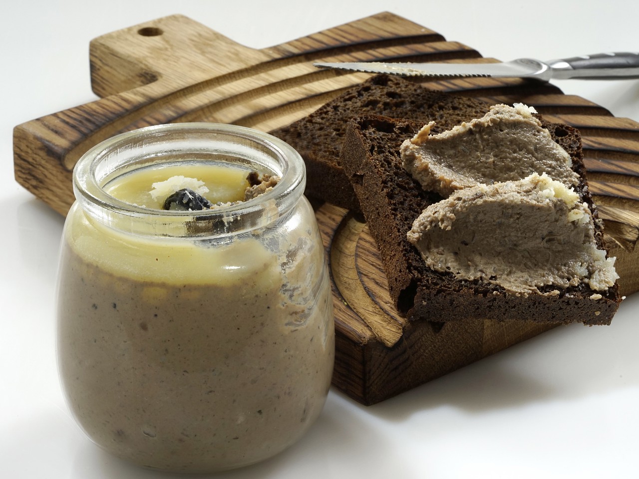Chicken Liver Pâté with Cognac and Prunes