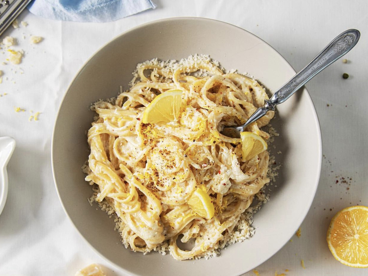 Pasta al Limone with Ricotta