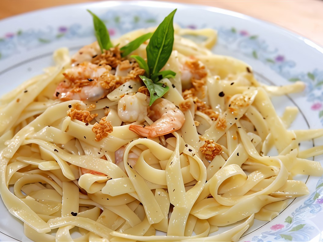 Linguine with Shrimp and Fresh Herbs