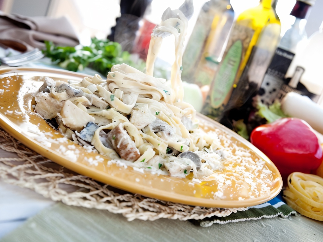 Pasta with Wild Mushrooms