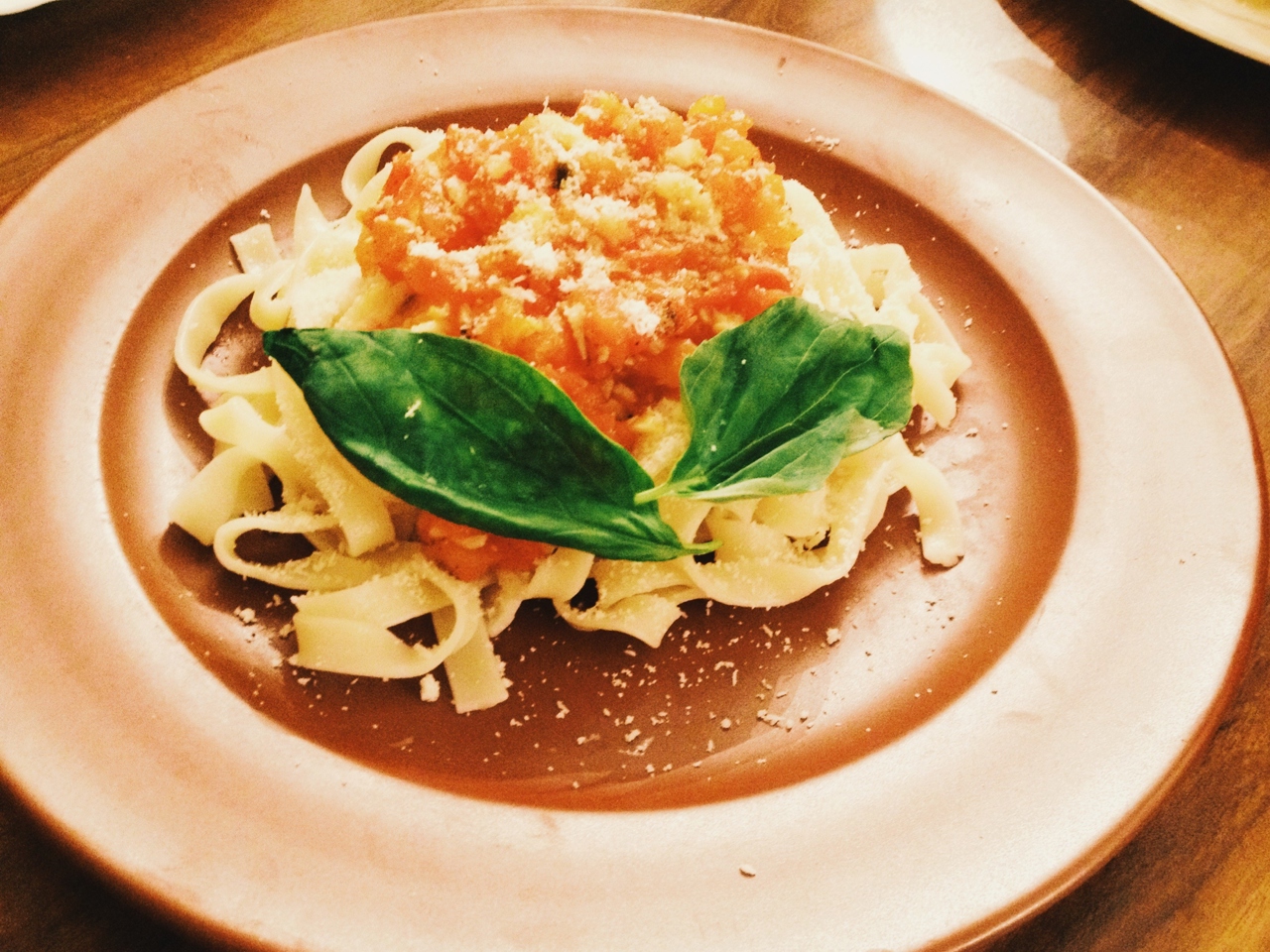 Pasta with Fresh Tomatoes