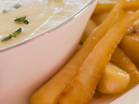 Parsnips in Maple Syrup Glaze