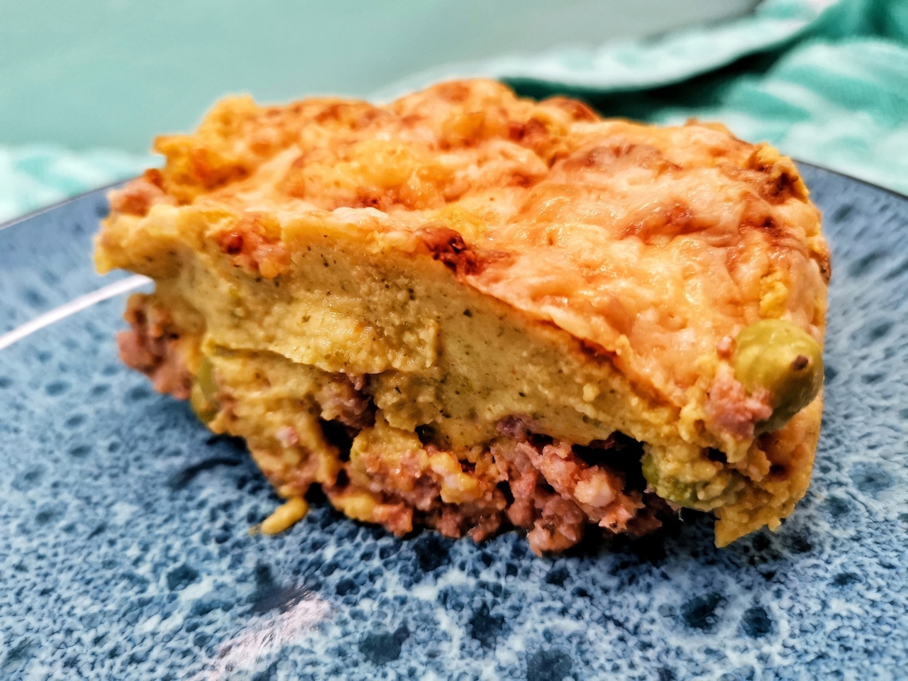 Shepherd's Keto Pie with Spinach