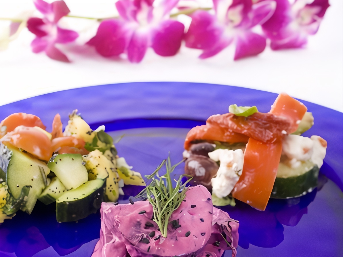 Roasted Beetroot with Mint-Yogurt Sauce
