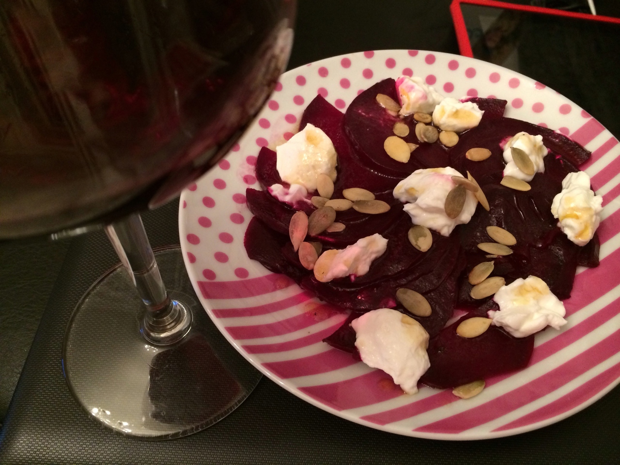 Baked Beetroot with Cheese