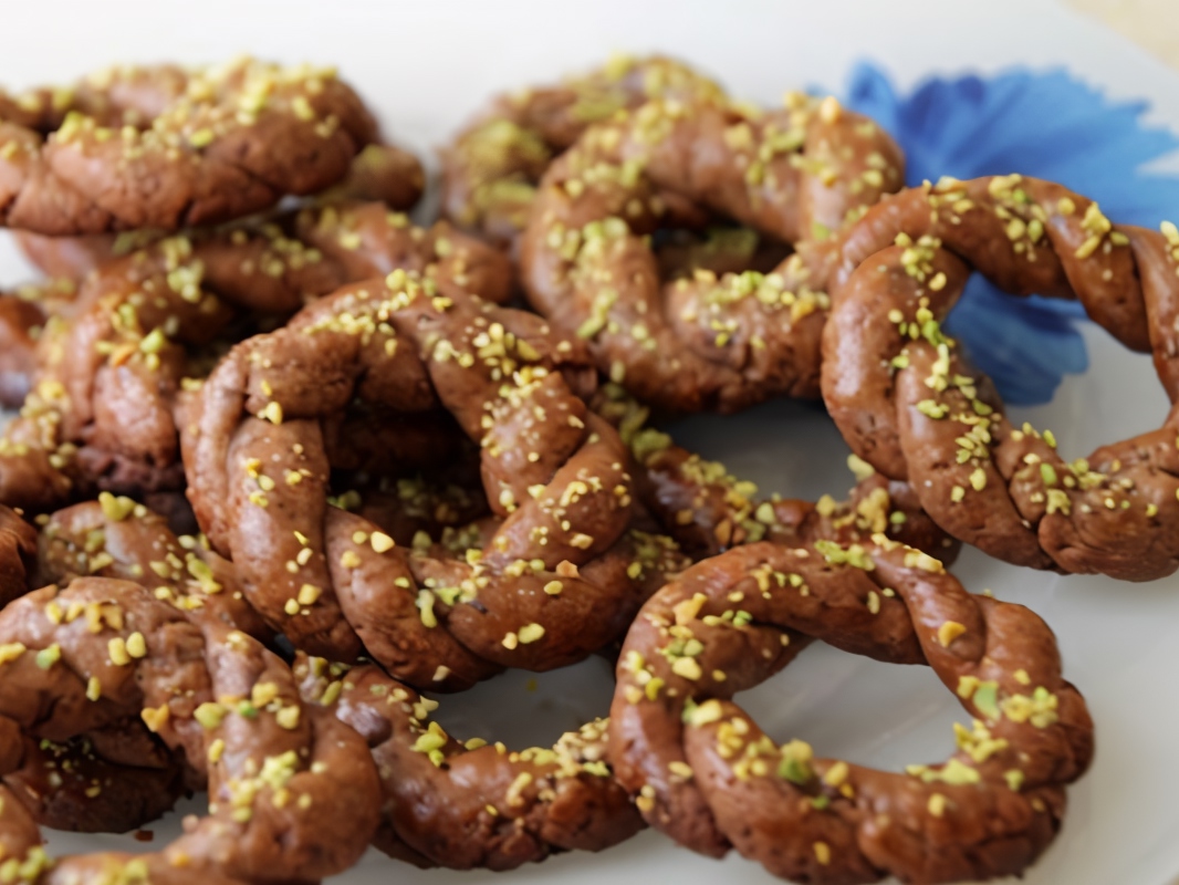 Christmas Wreath Cookies