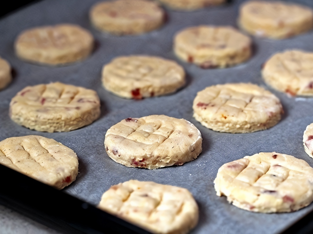 Bacon and Cheese Cookies