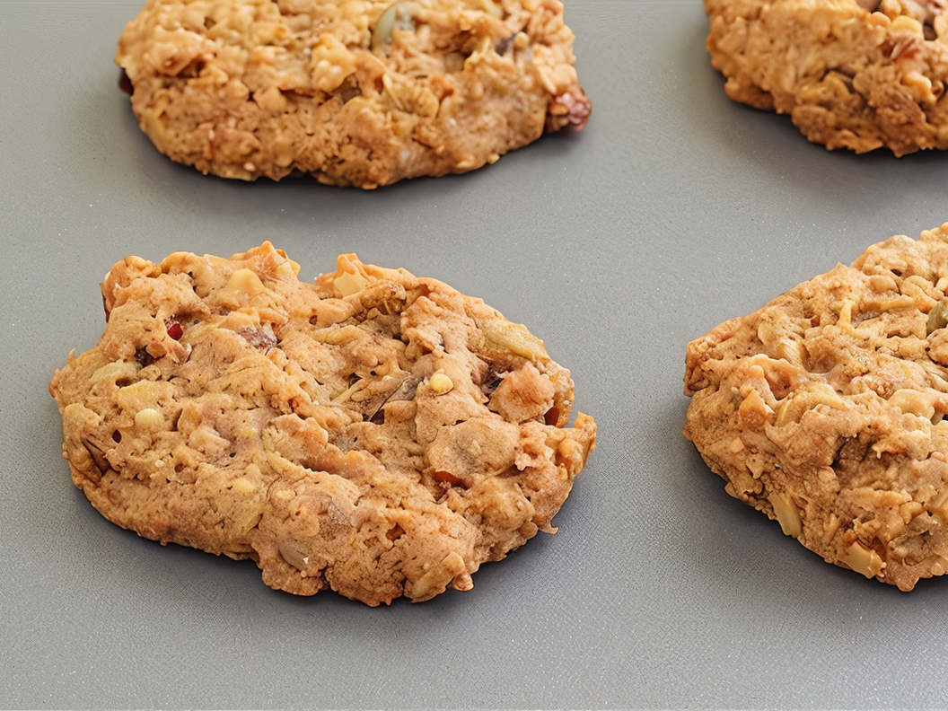 Ginger and Dried Fruit Cookies