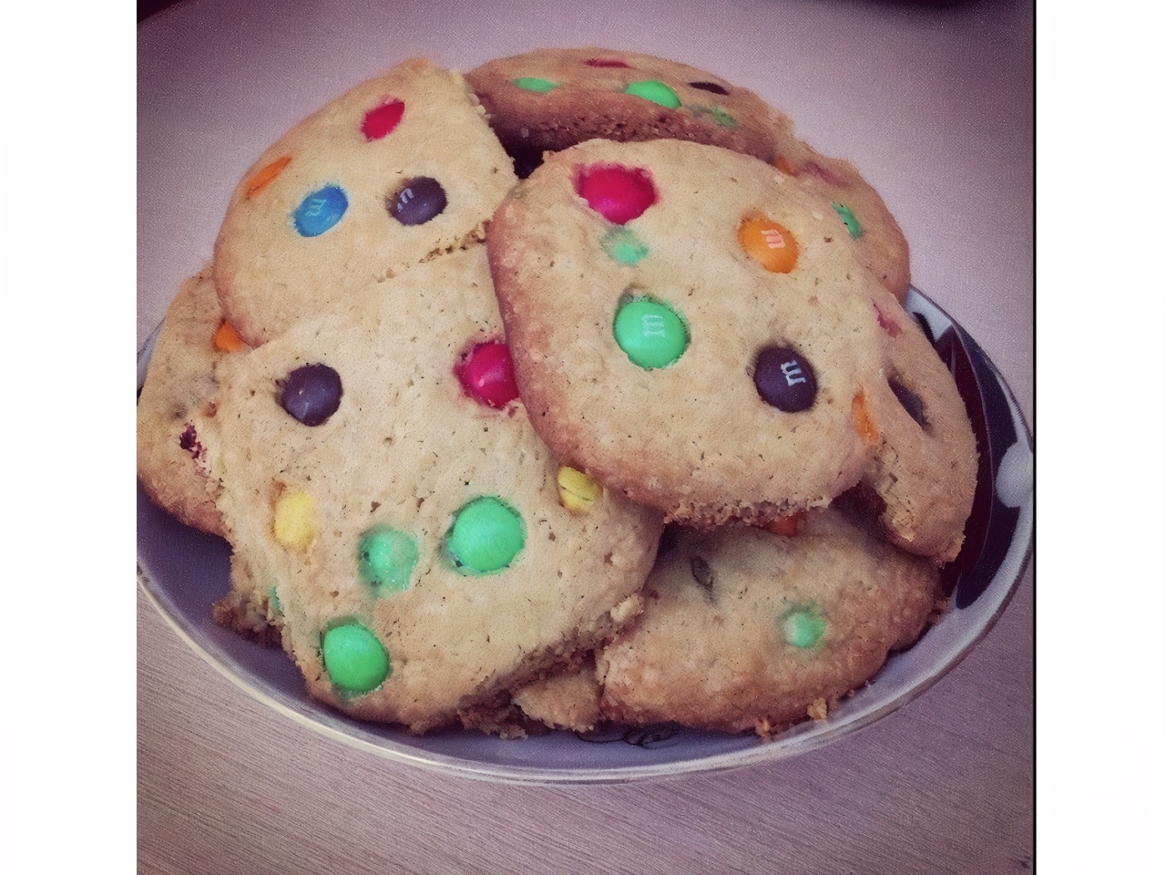 Cookies with Chocolate Candies