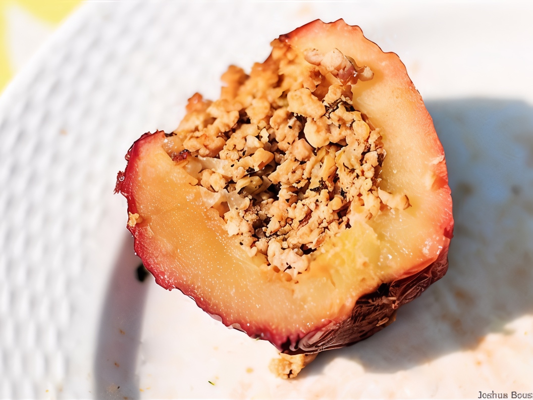 Baked Apples with Dried Fruits and Nuts