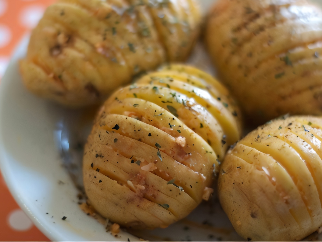 Baked Potatoes with Rosemary and Olive Oil