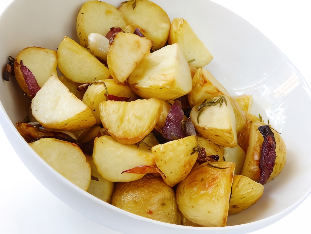 Baked Potatoes with Balsamic Vinegar (Patate al Forno con Aceto Balsamico)