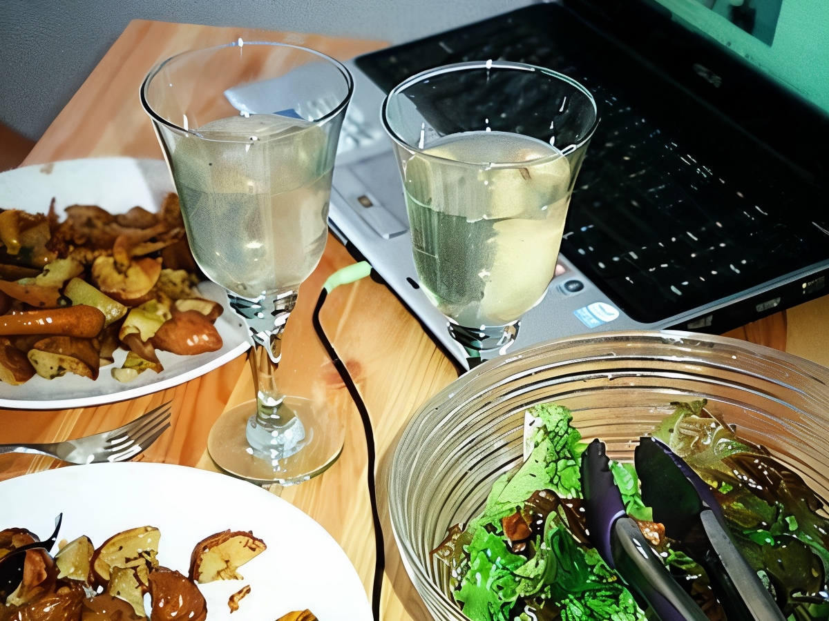 Baked Young Potatoes with Carrots and Chanterelles
