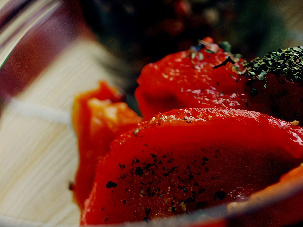 Baked Sweet Peppers