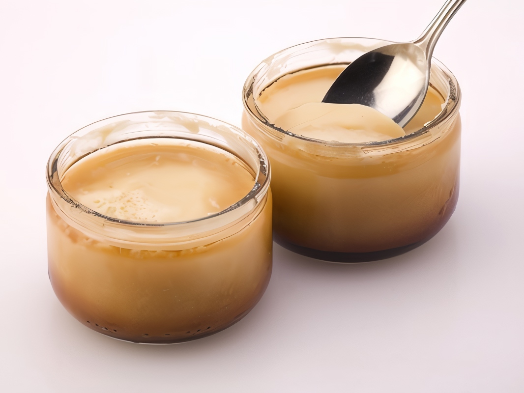 Baked Creamy Maple Syrup Custard