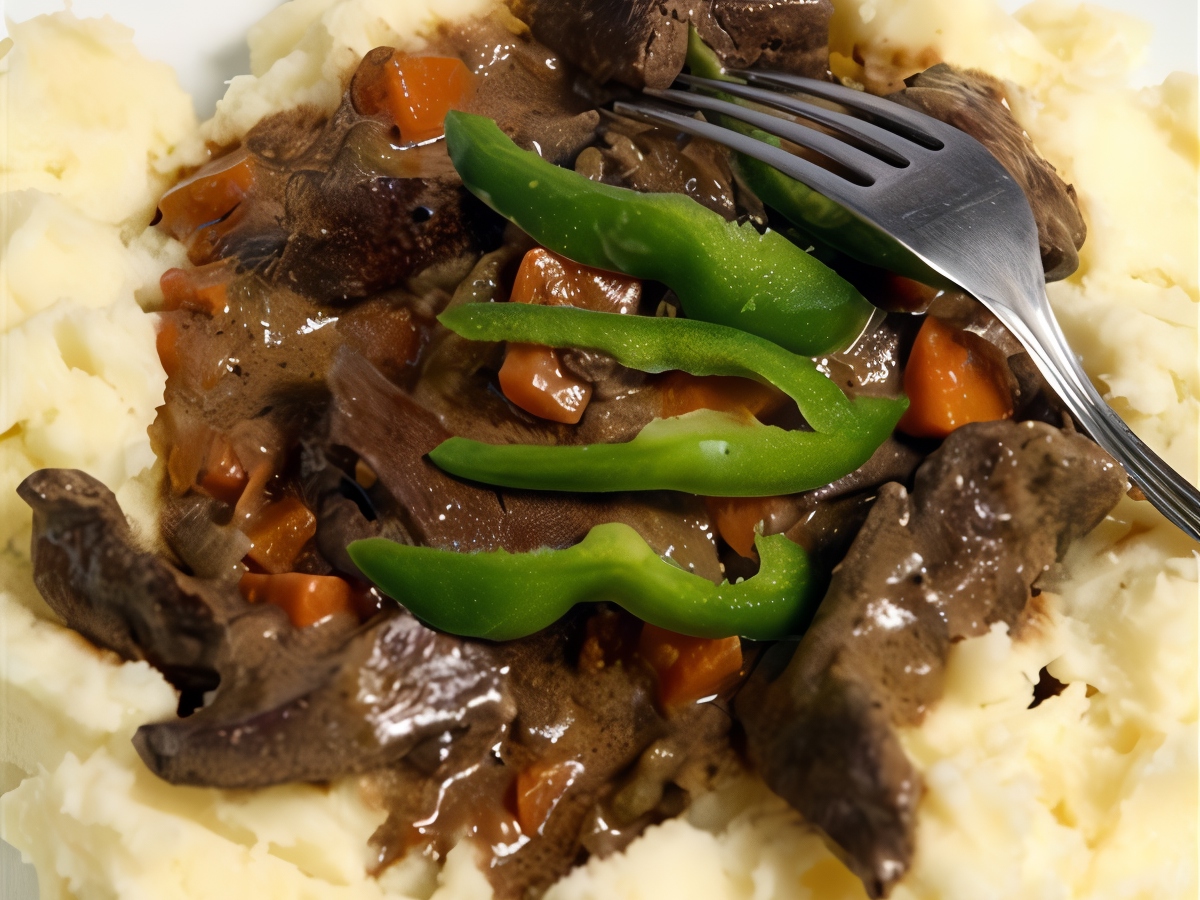Liver in Sour Cream