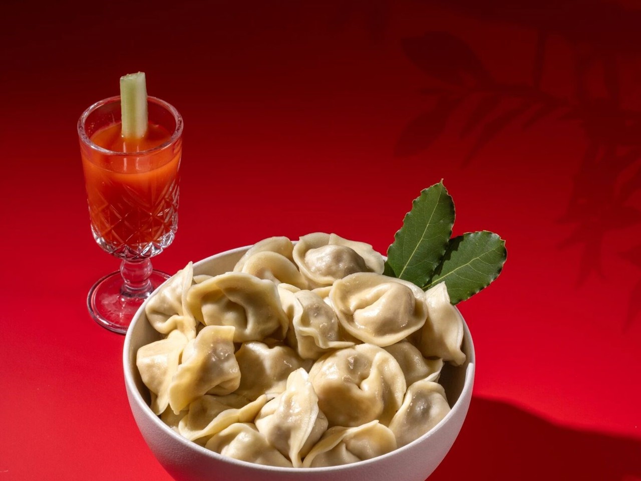 Dumplings with Shrimp and Tom Yum Sauce