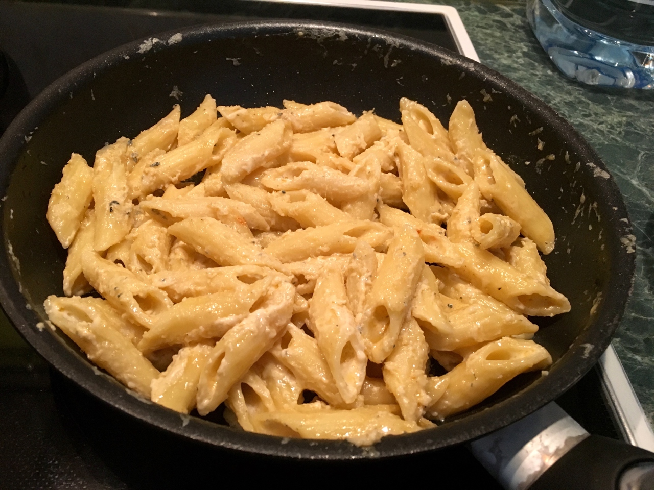 Penne "Four Cheeses" (Quattro formaggi)